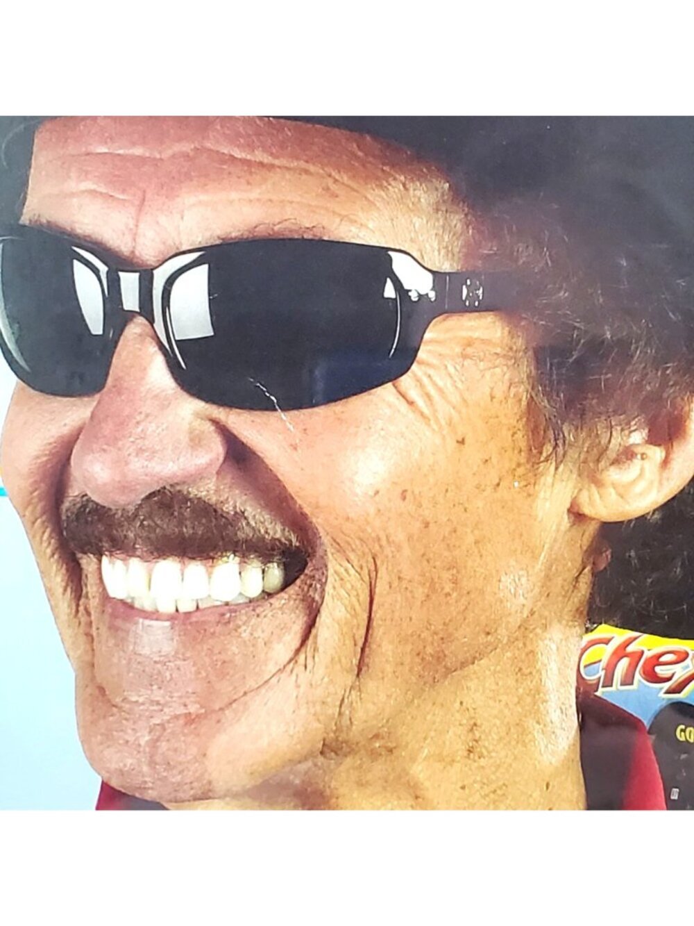 Richard Petty Signed Framed NASCAR Photo #43 Car 10"x8" Cheerios 2006 "The King" - Picture 2 of 7